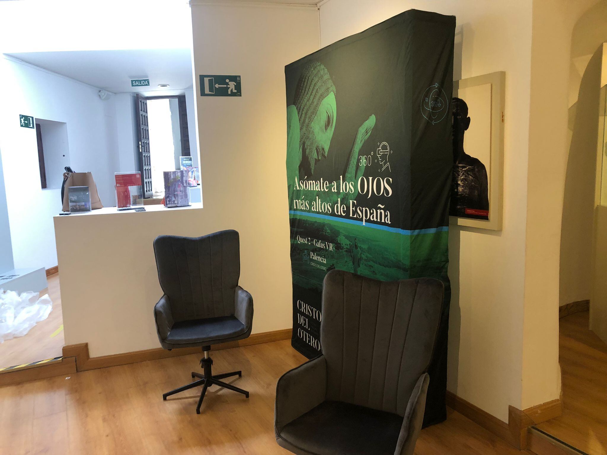 Comienza la experiencia de realidad virtual en el Cristo del Otero en el Centro de Interpretación Victorio Macho