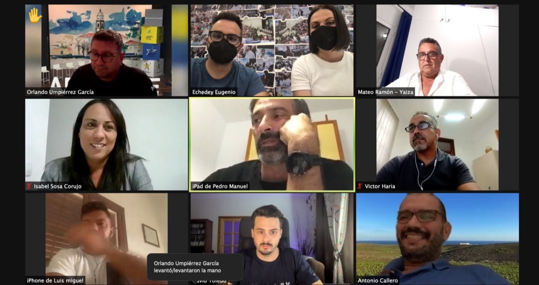 Reunión celebrada este jueves 10 de junio de 2021.