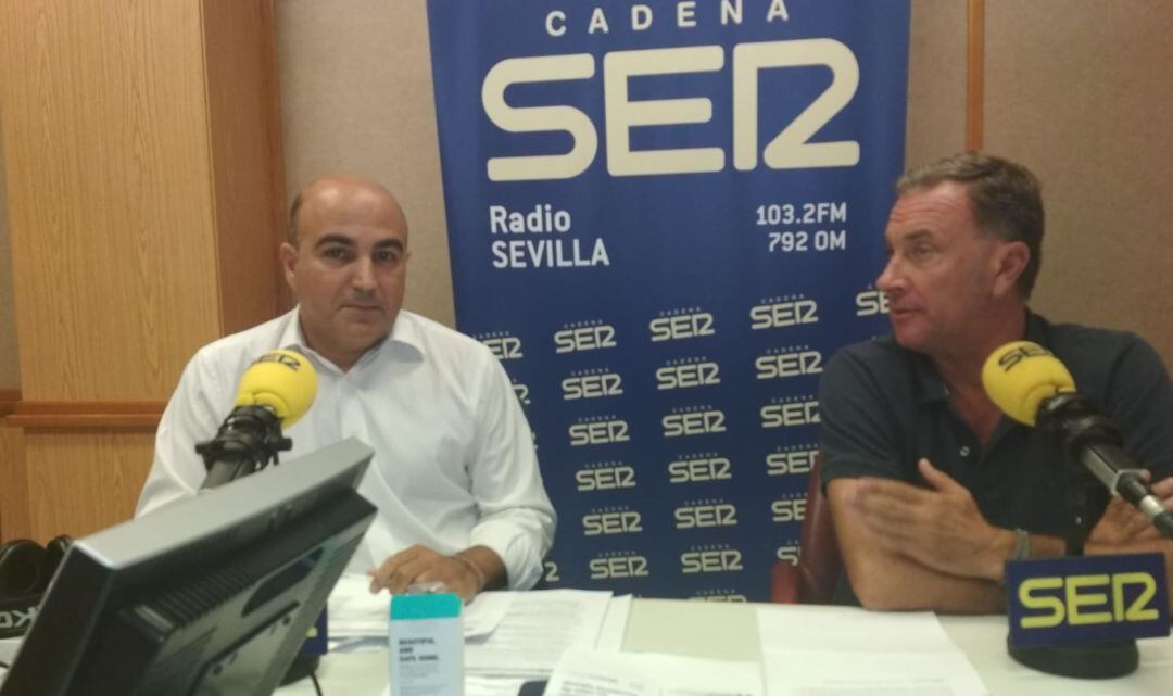 De izquierda a derecha, José Manuel Mérida, director de Prevencoor; y Juan Castaño