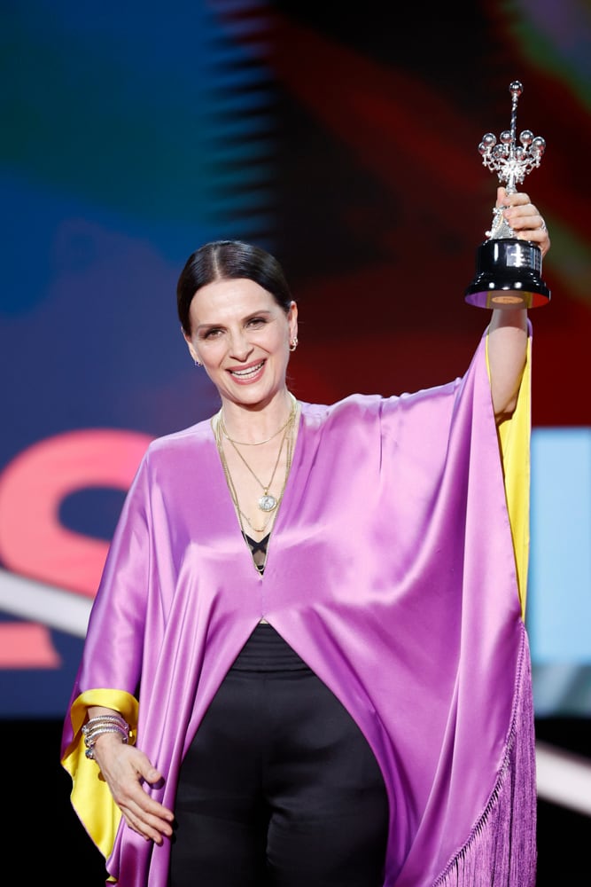 GRAF6607. MADRID, 01/02/2023.- Fotografía de archivo del 18/09/2022 de la actriz francesa Juliette Binoche que recibirá el Goya Internacional en la 37 edición de estos premios de la Academia de Cine española, que se celebrarán en Sevilla el 11 de febrero. EFE/ARCHIVO/Javier Etxezarreta.
