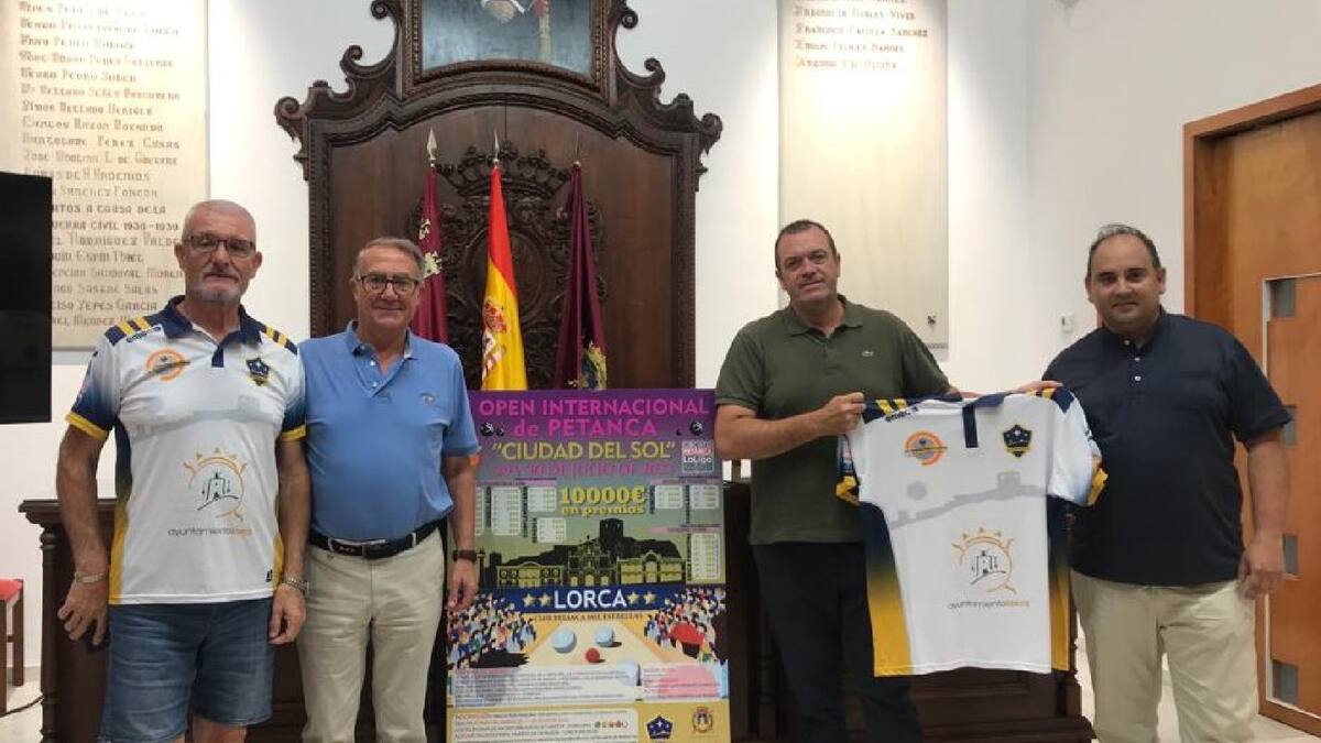 Jugadores de España, Marruecos, Argelia, Bélgica y Francia se dan cita en el II Open Internacional de Petanca en Lorca
