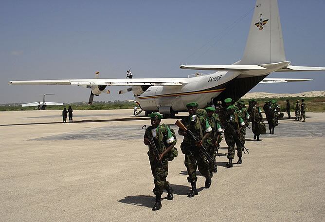 Llegada a Somalia de una fuerza pacificadora procedente de Bururndi
