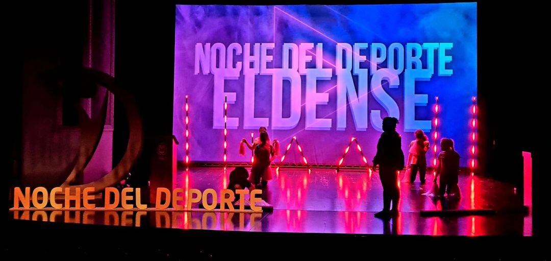 Ensayo de la VIII Noche del Deporte Eldense