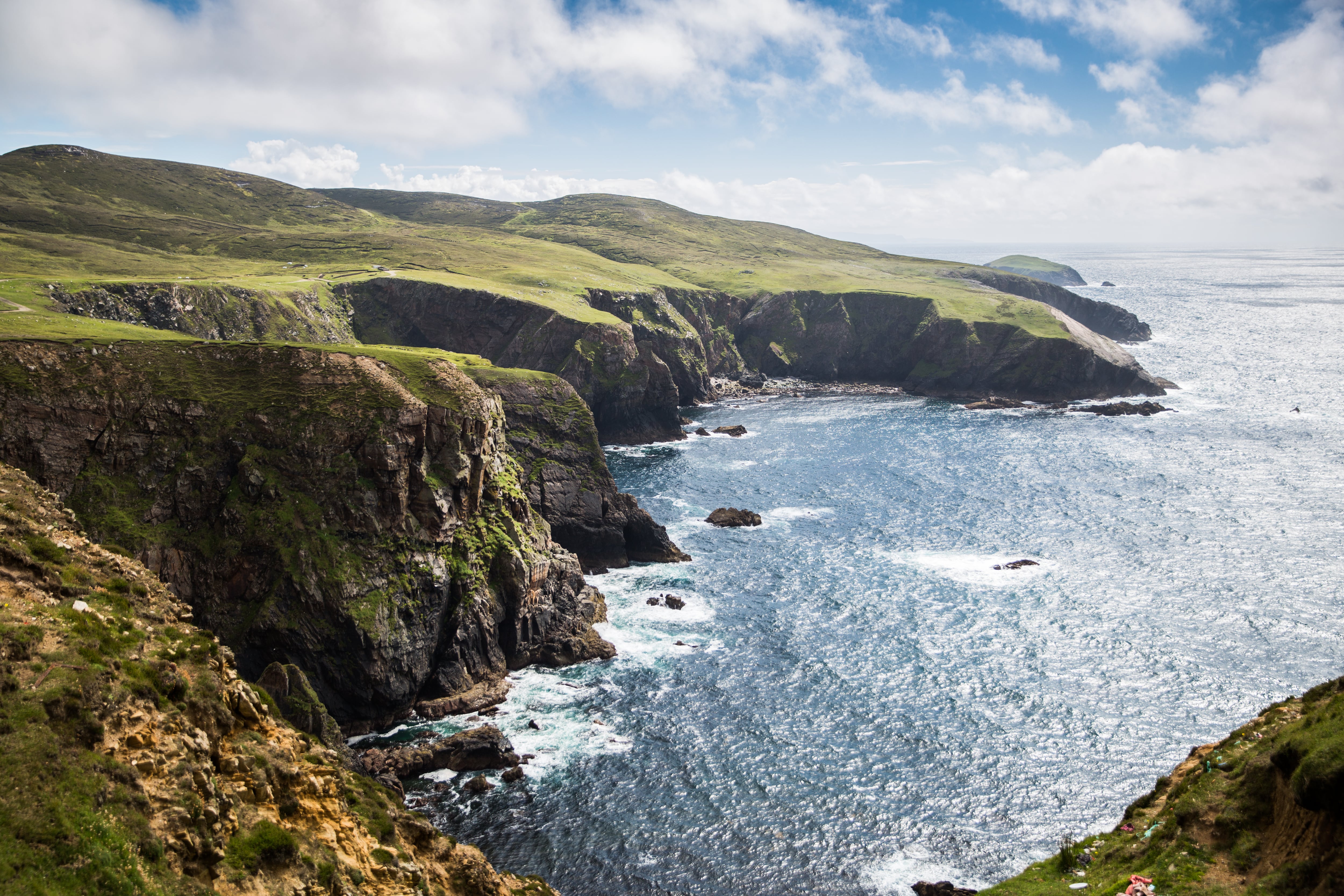 Acantilados de la isla de Arranmore