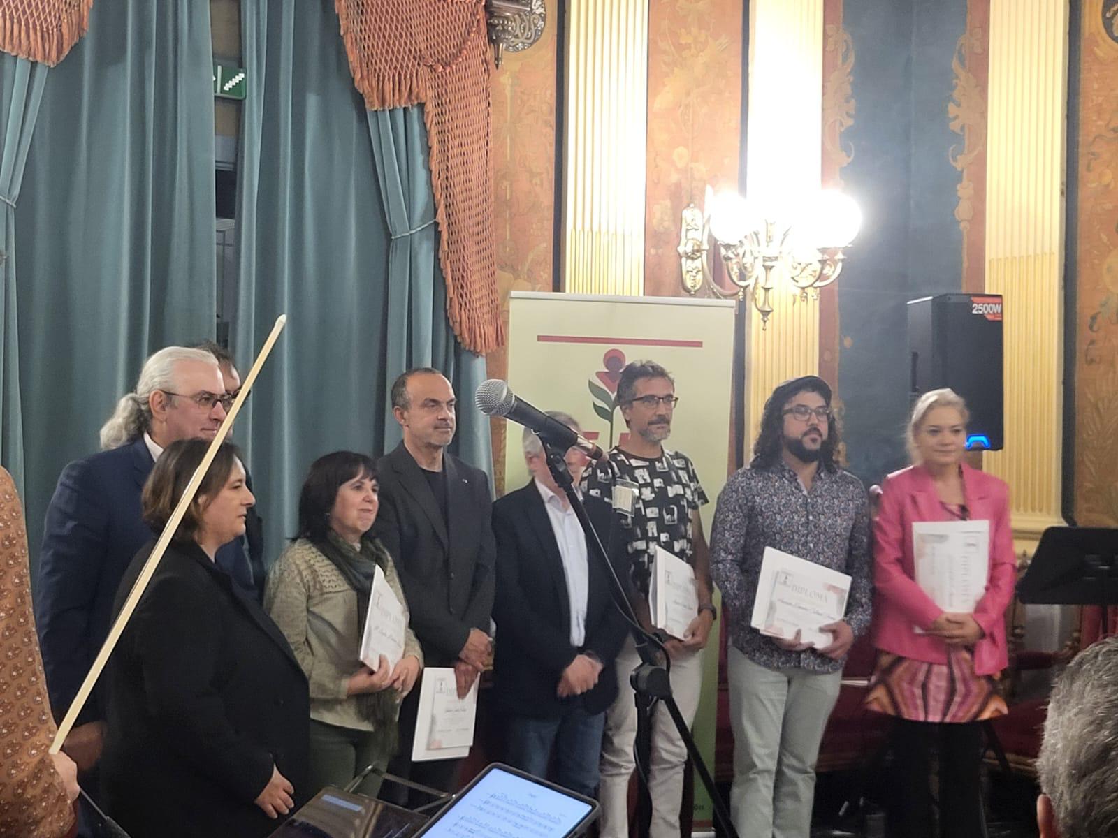 Imagen de los reconocimientos