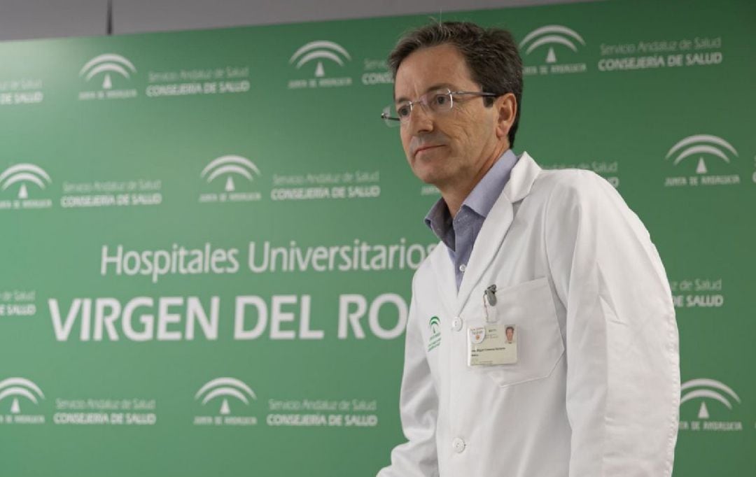 Jose Miguel Cisneros, jefe de Enfermedades infecciosas, microbiología y medicina preventiva del hospital Virgen del Rocío