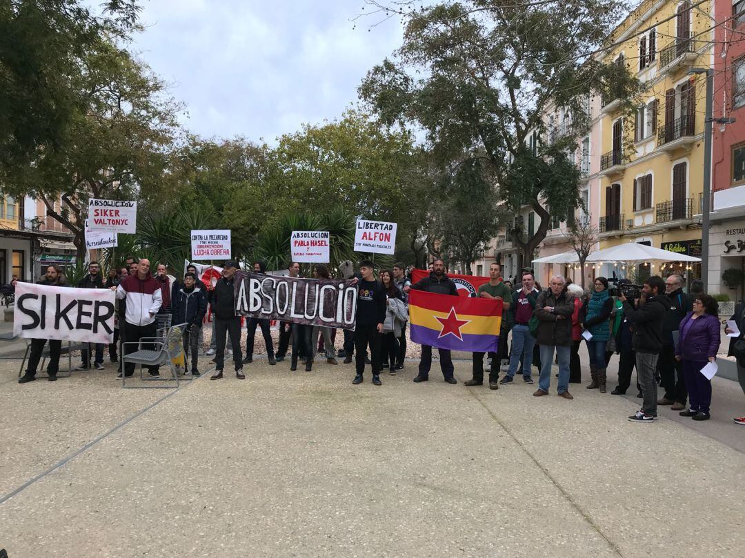 Imagen de archivo de la concentración de apoyo a SIKER