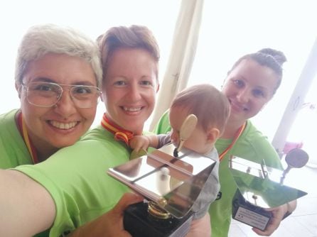 Pilar Frías gana el Torneo de veteranos de Tenis de mesa