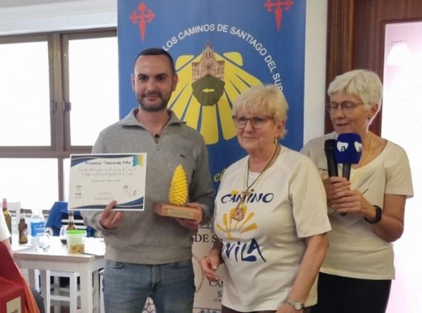 Visita de los amigos del Camino de Avila