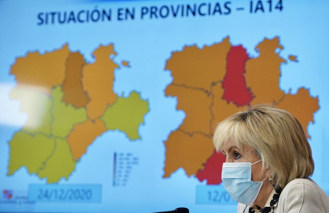 Verónica Casado, consejera de Sanidad de la Junta de Castilla y León