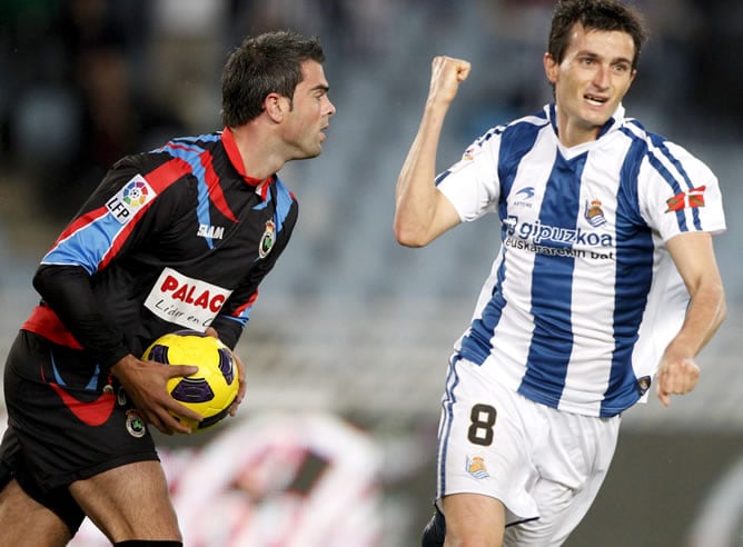 Joseba Llorente celebra su gol