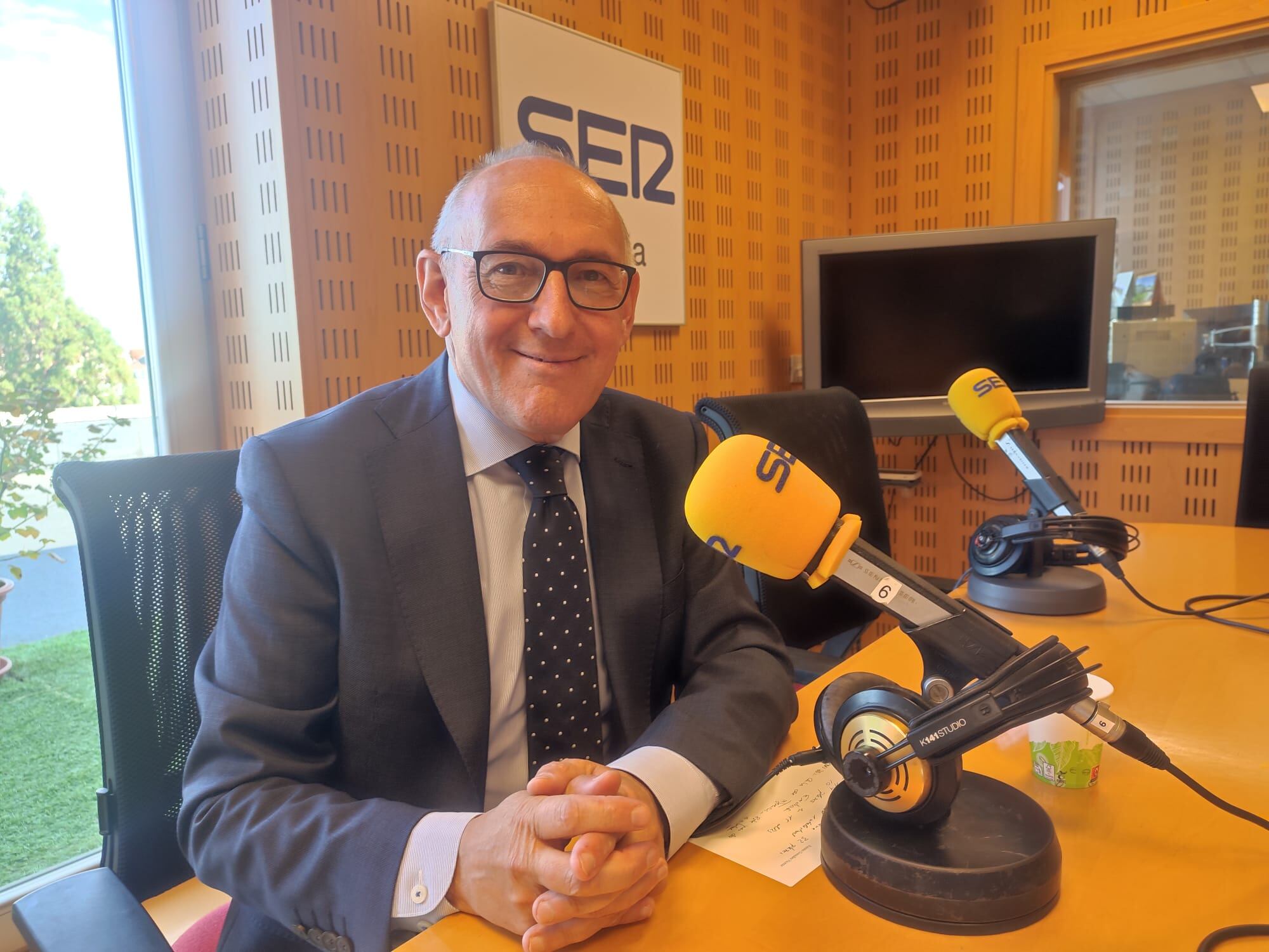 González en los micrófonos de SER Vitoria