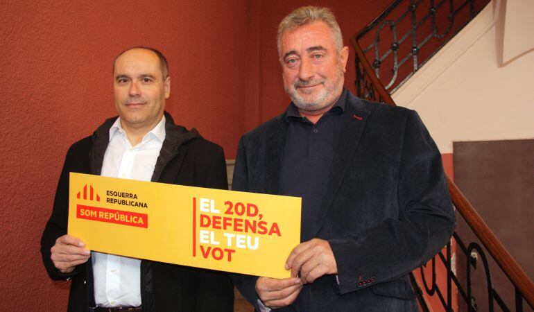 Salvador i Aubà són els candidats territorials al Congrés i al Senat. 