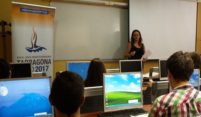 Sessió de formació dels voluntaris. 