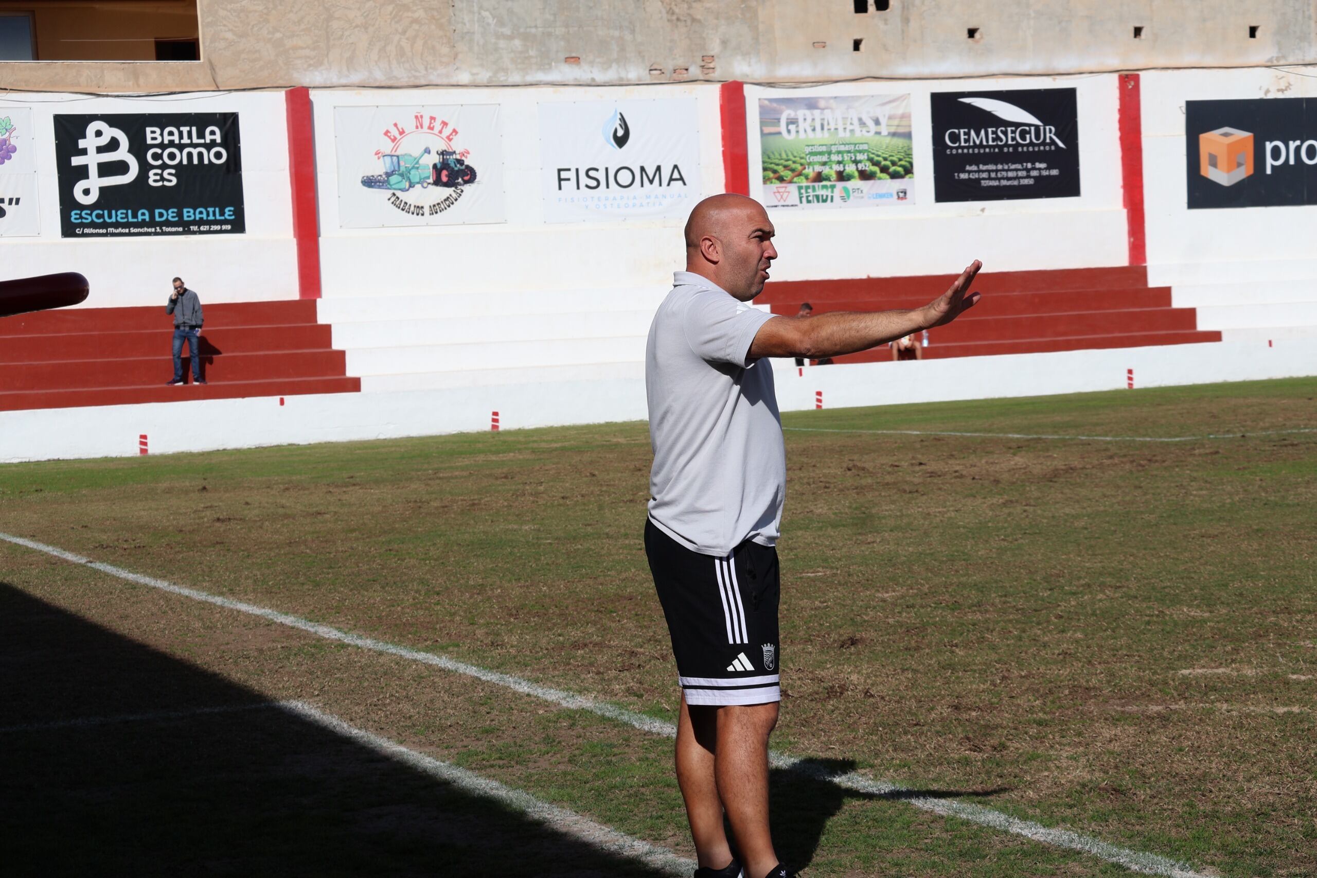 Diego Galiano durante el partido ante La Unión
