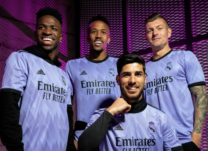La nueva segunda equipación del Real Madrid