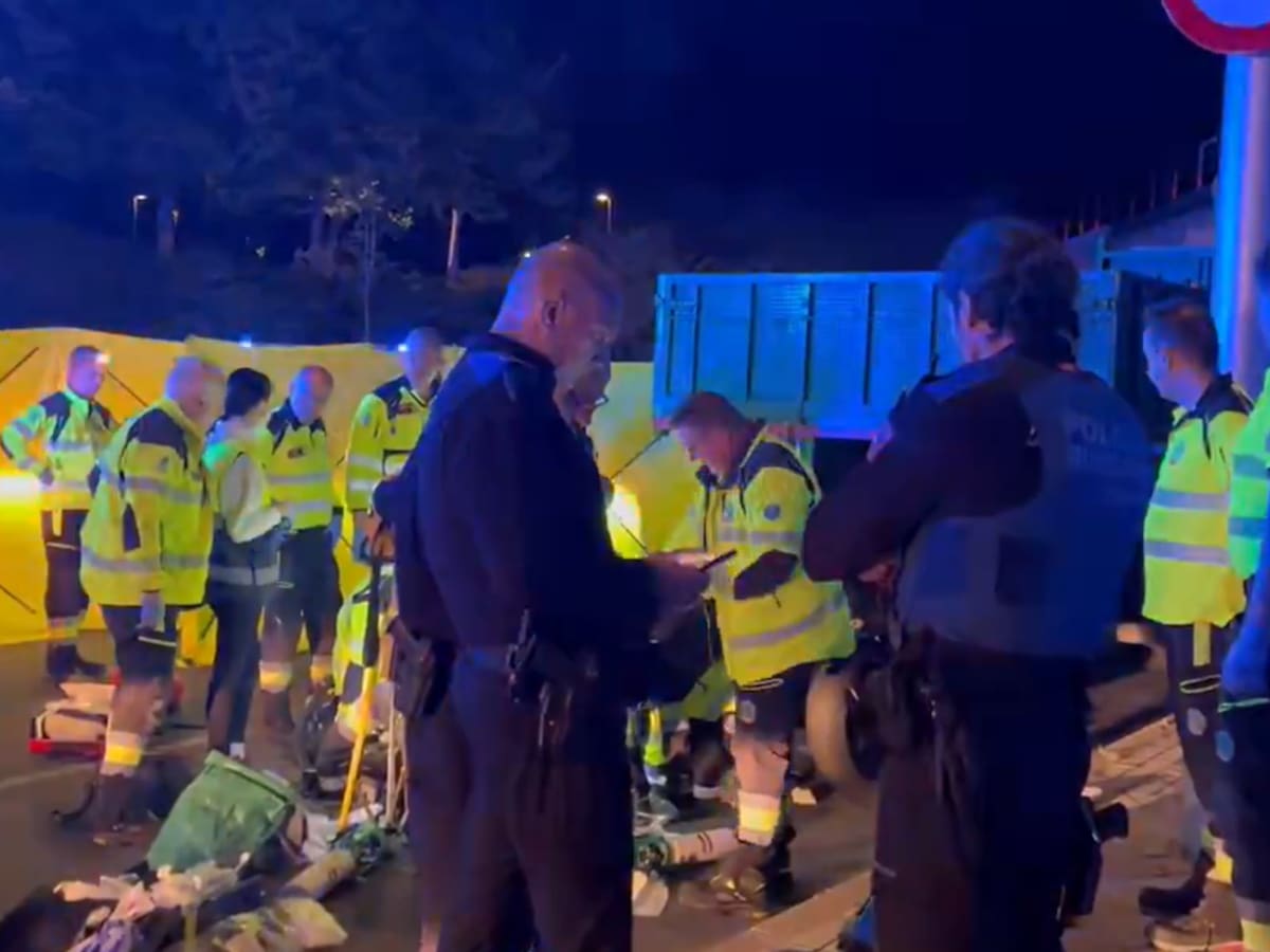 Muere un motorista de 29 años tras chocar con un camión en Arganzuela (Madrid)