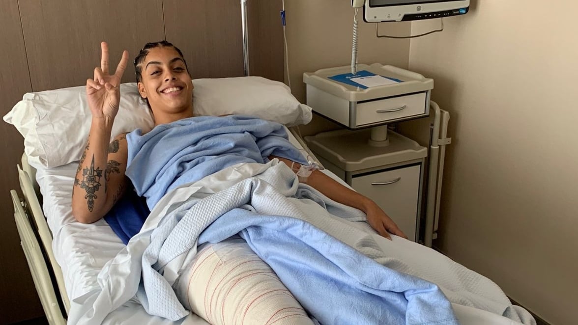 Camille Bispo ya empieza su recuperación