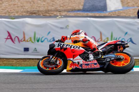 Marc Márquez en el Circuito de Jerez