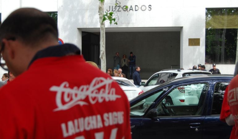 Imágen de los Juzgados de Móstoles donde se ha celebrado el juicio del trabajador de Coca Cola de Fuenlabrada. 