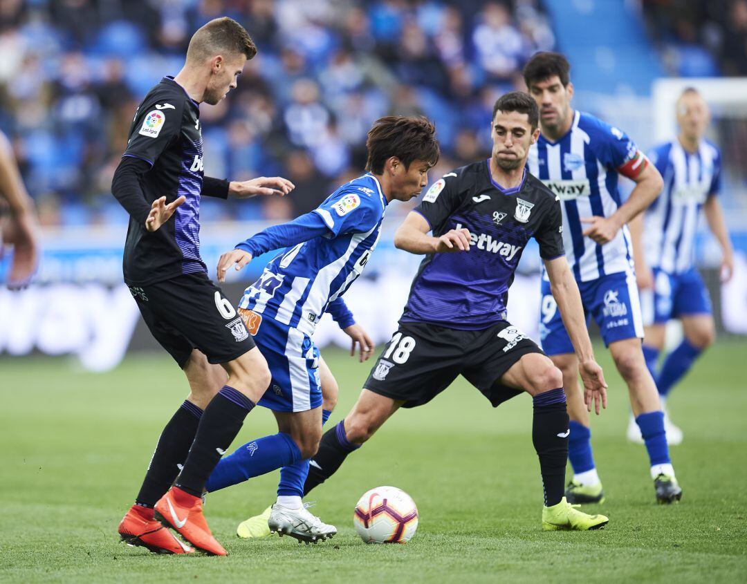 El Leganés le amarga la fiesta al Alavés