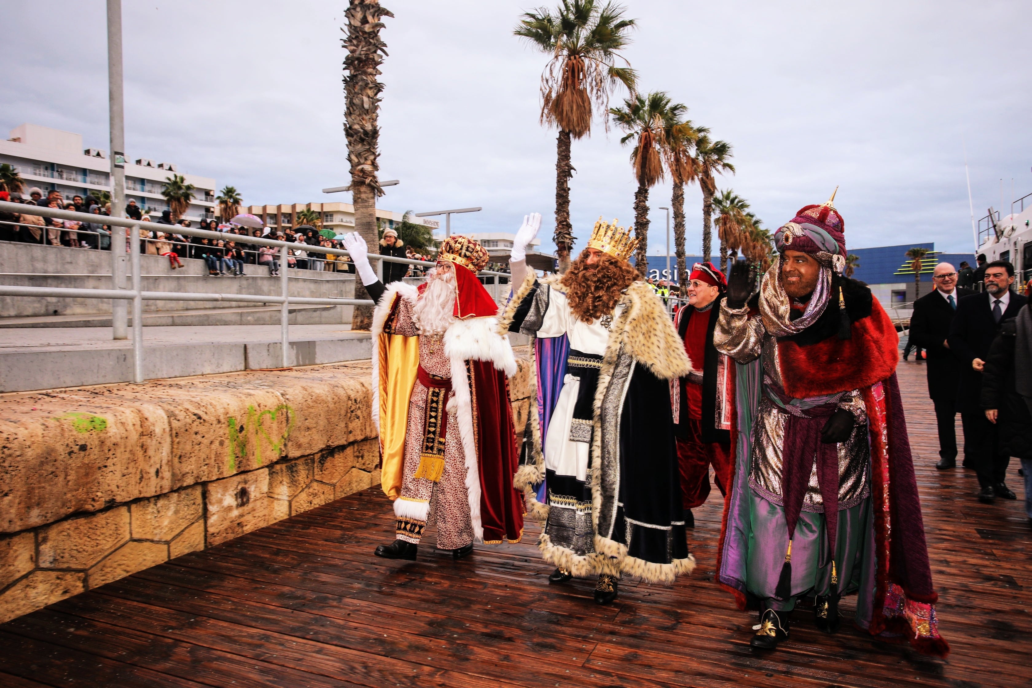 SS.MM. Los Reyes Magos llegan al puerto de Alicante procedentes de Oriente