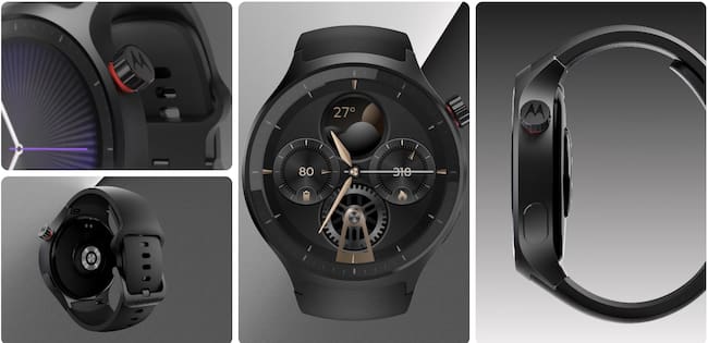 Diseño del Moto Watch.
