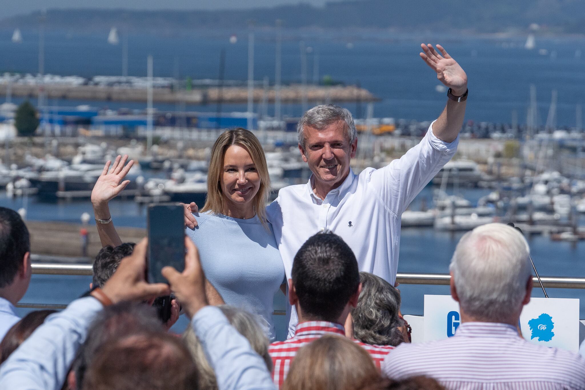 Alfonso Rueda y Marta Fernández Tapias