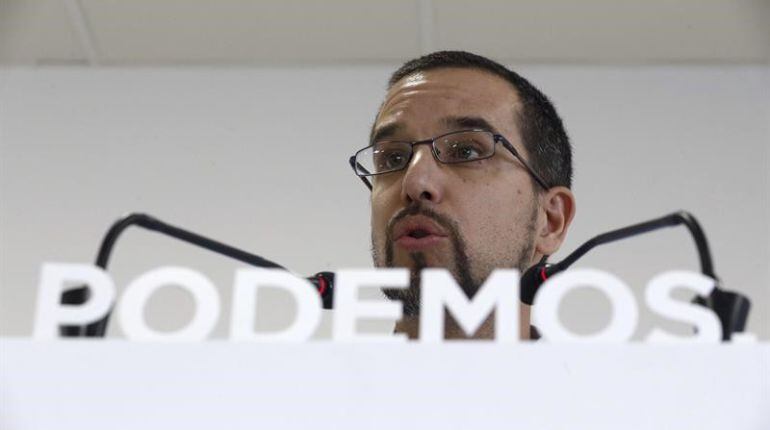 Sergio Pascual, secretario de organización de Podemos, en una fotografía de archivo. 