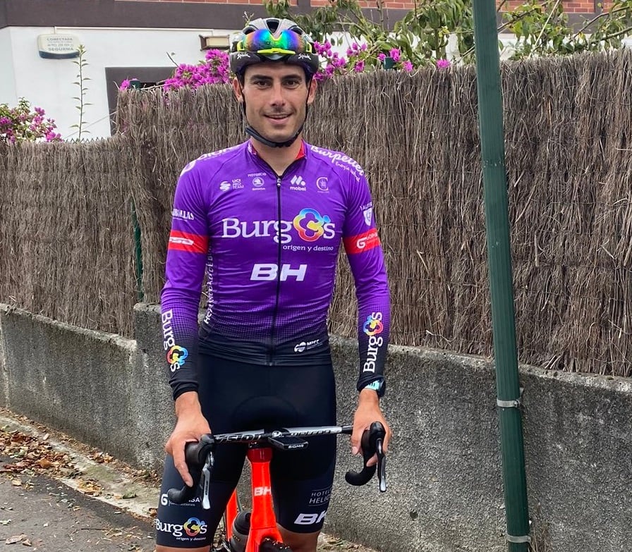 Jesús Ezquerra, único cántabro en La Vuelta