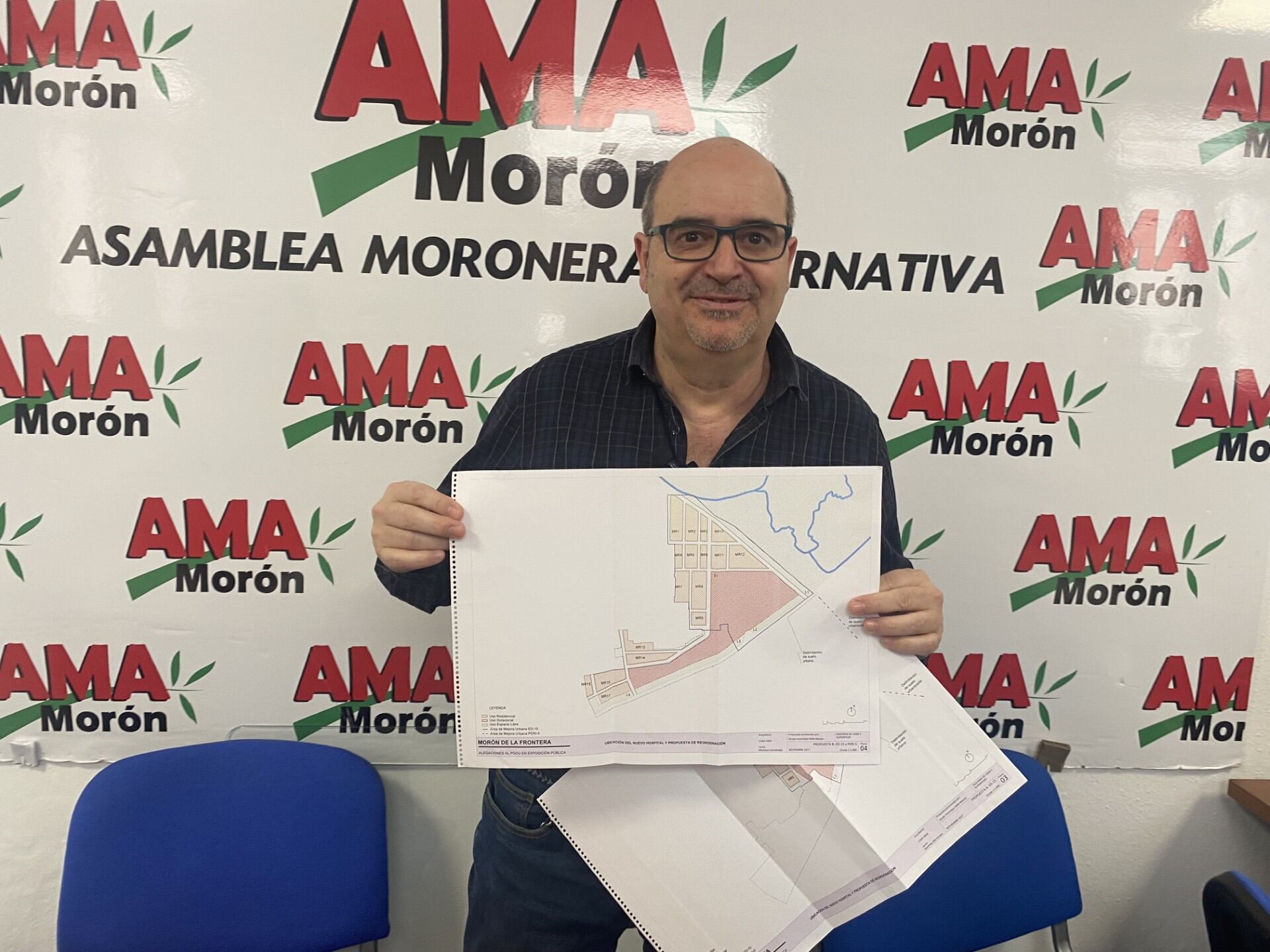 Isidoro Albarreal, portavoz de AMA Morón