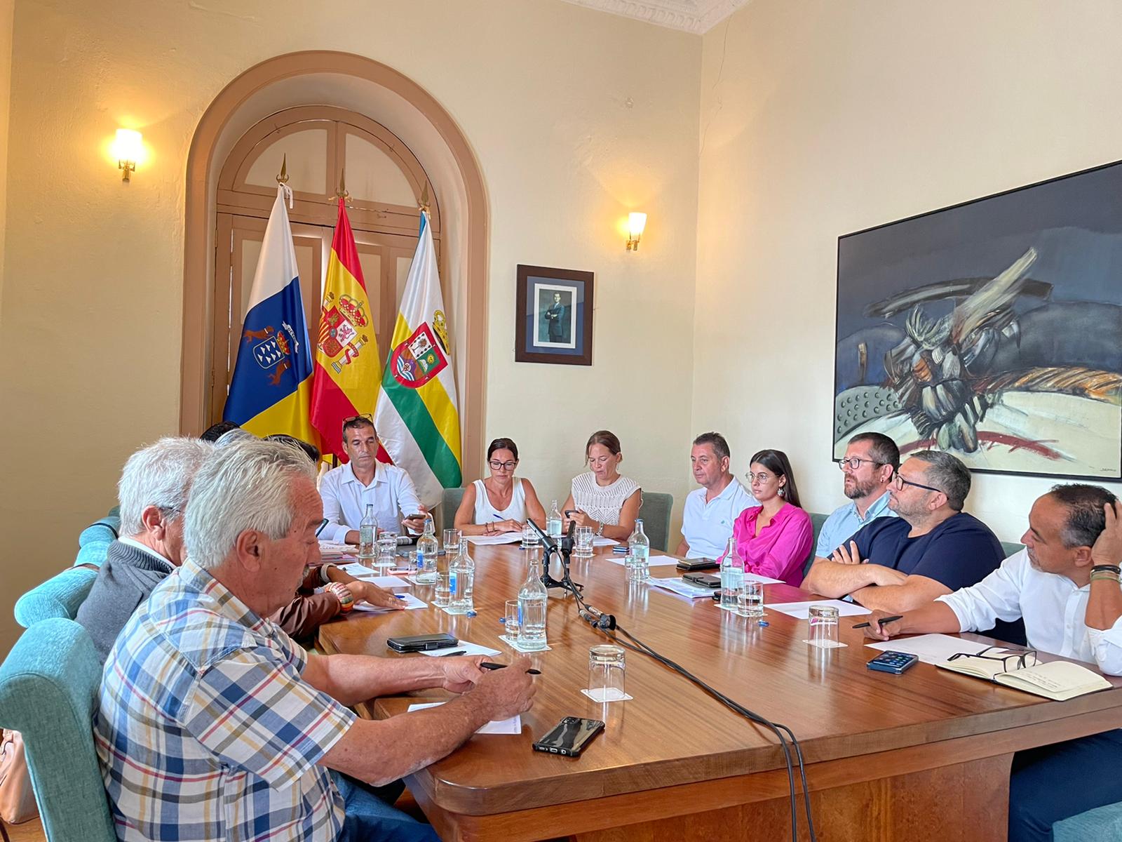 Pleno del Ayuntamiento de Haría.