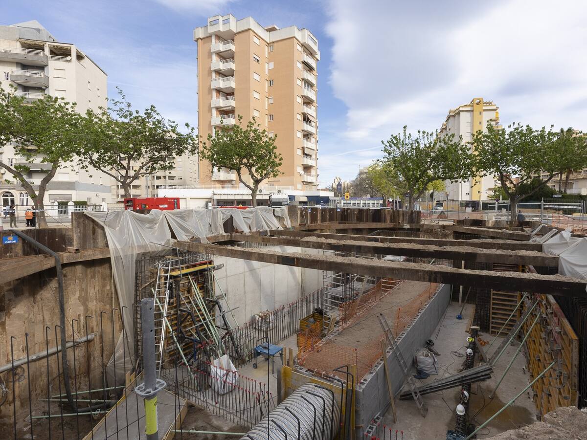 Las obras del nuevo depósito pluvial del Clot de la Mota estarán finalizadas en noviembre de 2024