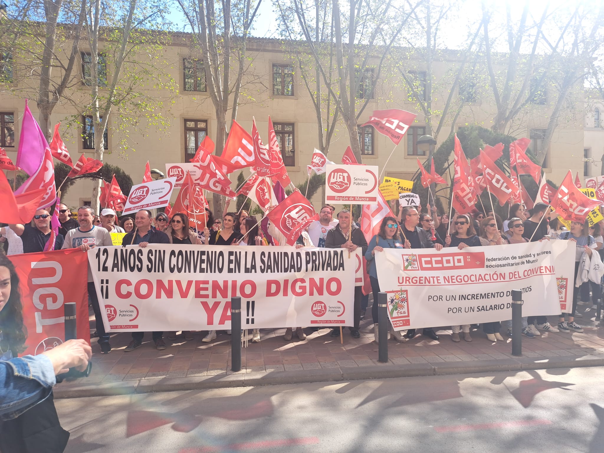 Huelga en la Sanidad Privada en Murcia