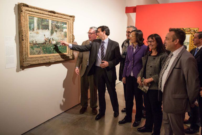 Inauguración de la exposición sobre Fortuny en la Alhambra de Granada