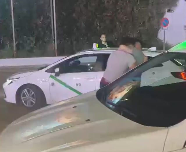 Pelea entre taxistas la temporada pasada