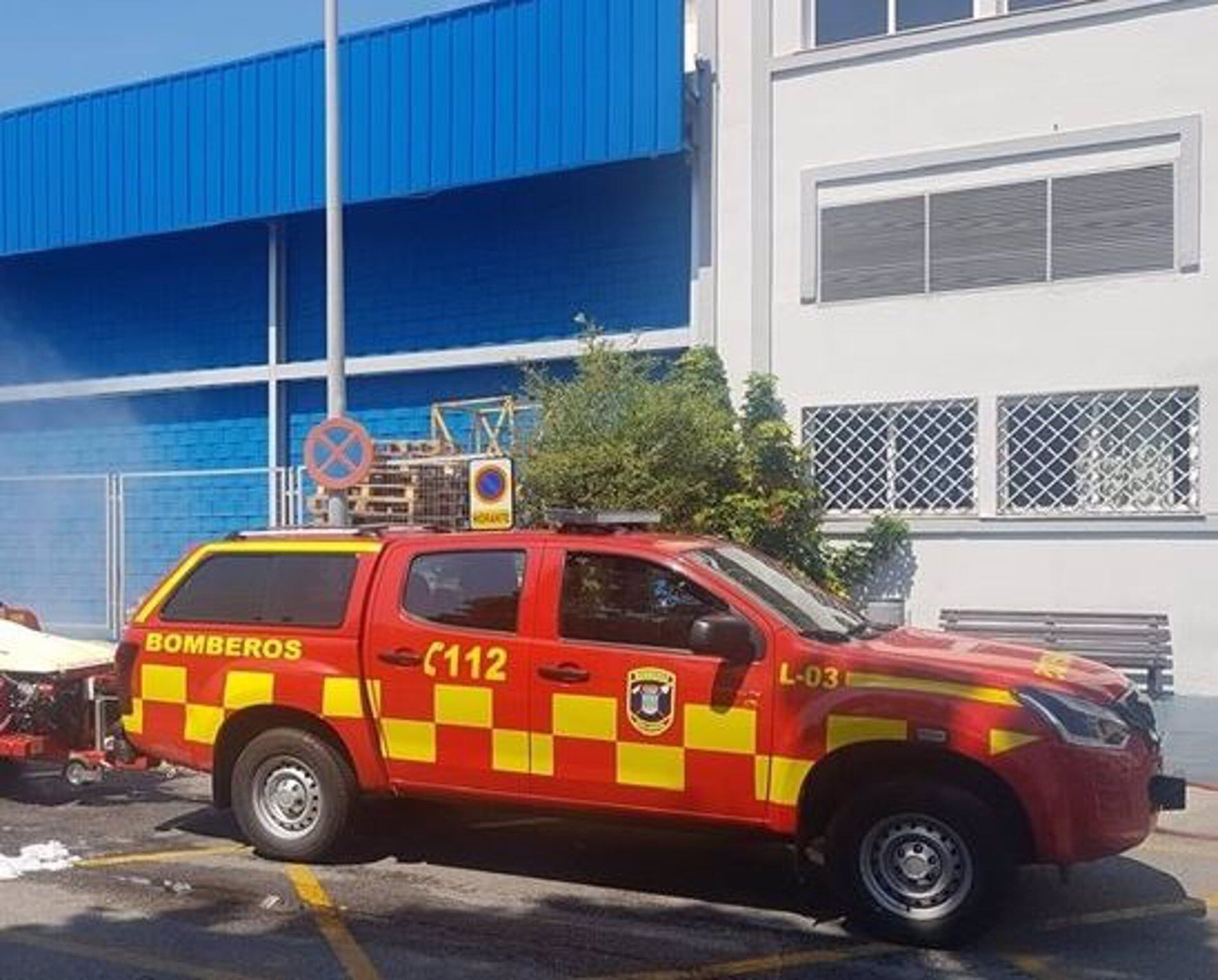 Foto de archivo de un vehículo de Bomberos de Benalmádena