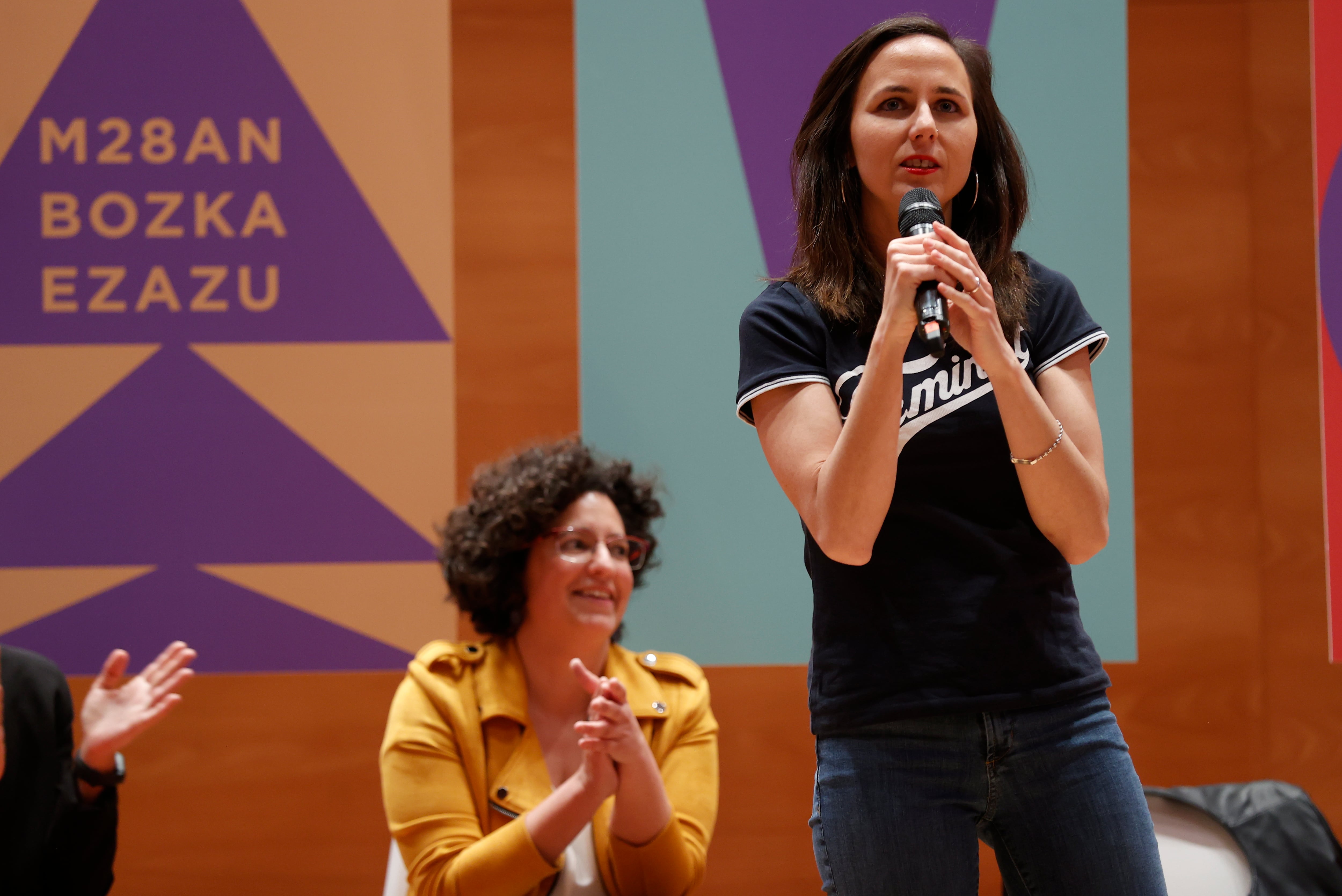 La ministra de Derechos Sociales y secretaria general de Podemos, Ione Belarra | EFE/Miguel Toña