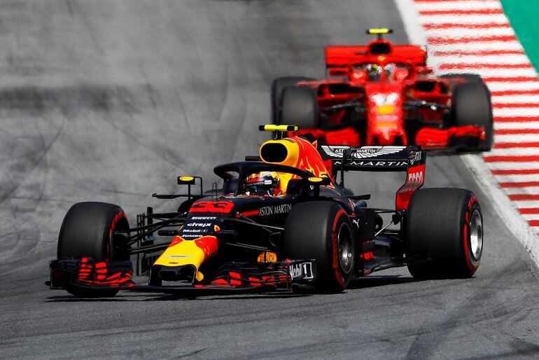 Max Verstappen, ganador en el GP de Austria.