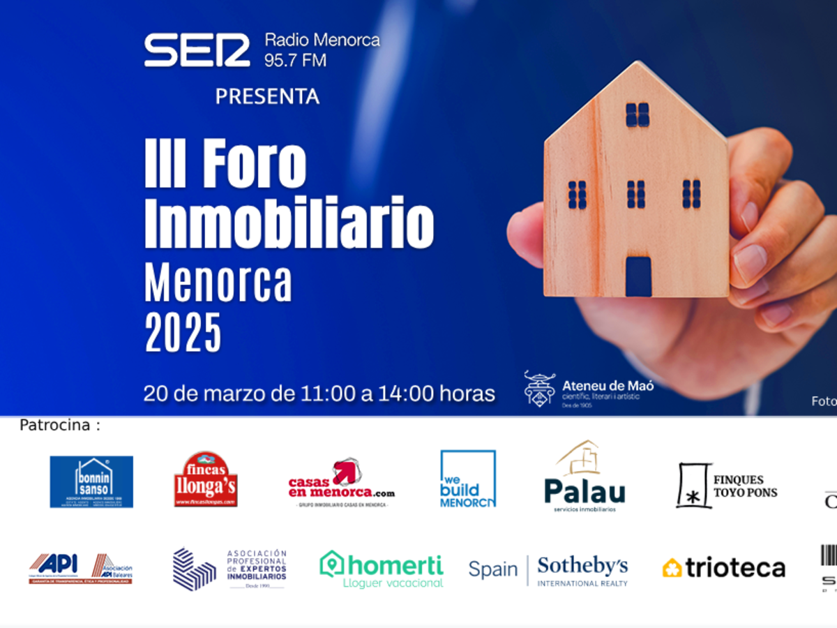 El sector inmobiliario debate sobre el acceso a la vivienda en el III Foro Inmobiliario Menorca 2025