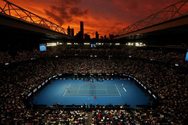 Vista de la Rod Laver Arena