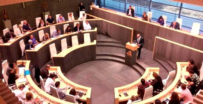 El discurso de Martin Garitano ha tenido una duración de hora y media aproximadamente