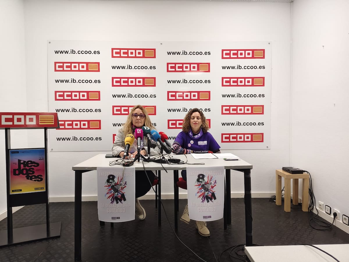 El sindicato CCOO advierte que la brecha salarial sigue estando presente en Baleares