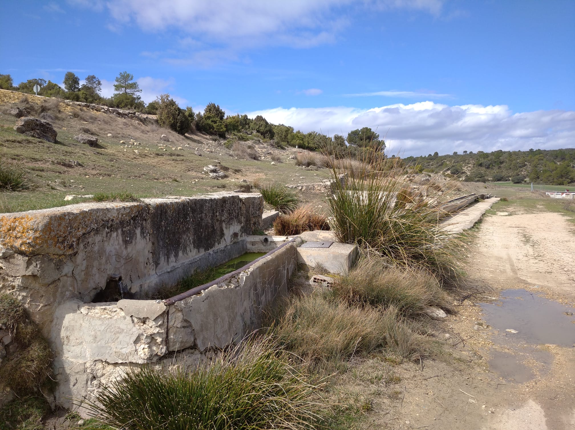 Fuente de los Santos en Almodóvar del Pinar (Cuenca).