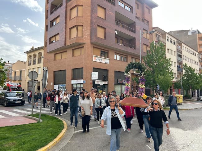 Romería a la ermita de Nuestra Señora la Virgen del Romeral en Binéfar