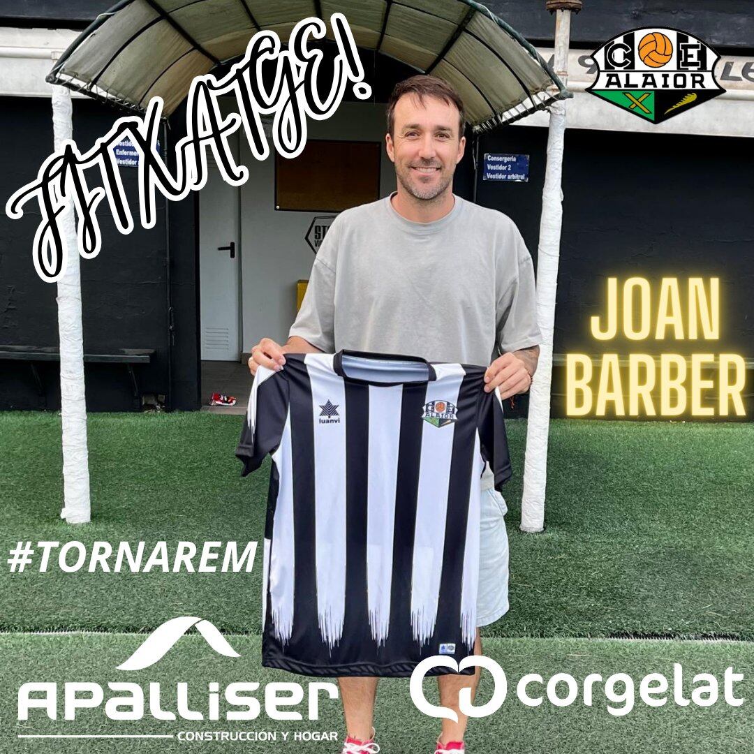 Així anunciava el club alaiorenc el fitxatge del nou tècnic.