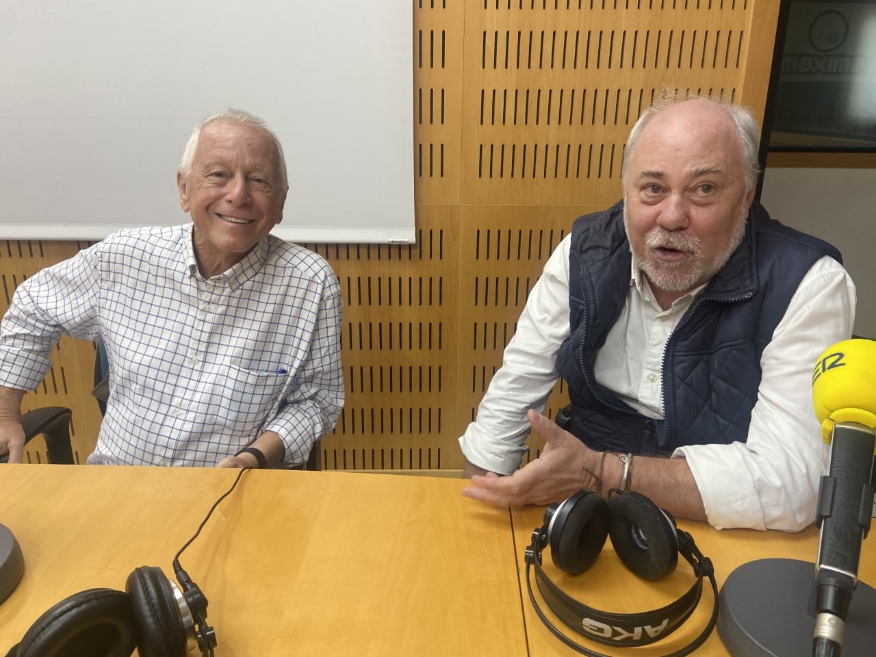 Carlos Peñafort y J. R. Seguí