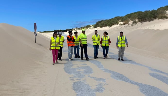 Visita a la zona en Tarifa