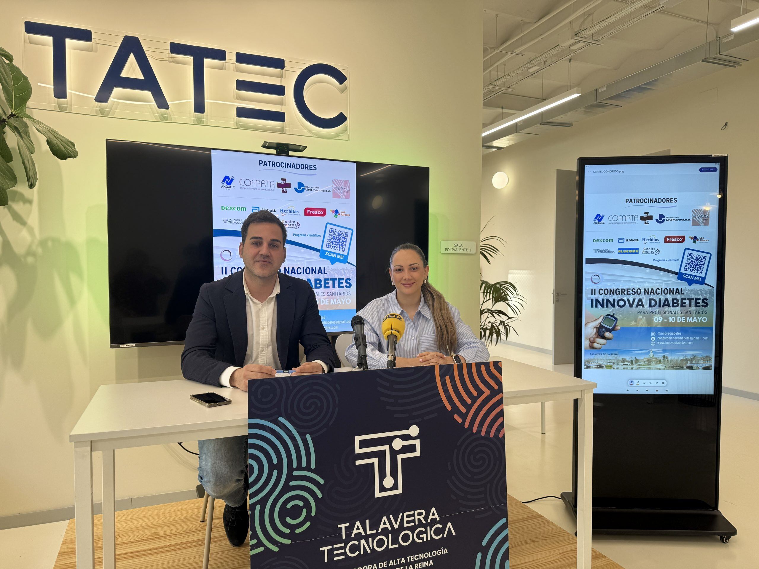 Presentación del II Congreso Nacional Innova Diabetes, en la Incubadora de Alta Tecnología