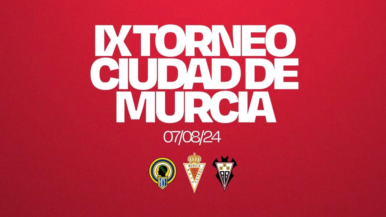 El Real Murcia recupera el Trofeo Ciudad de Murcia: El 7 de agosto, triangular junto al Albacete y el Hércules